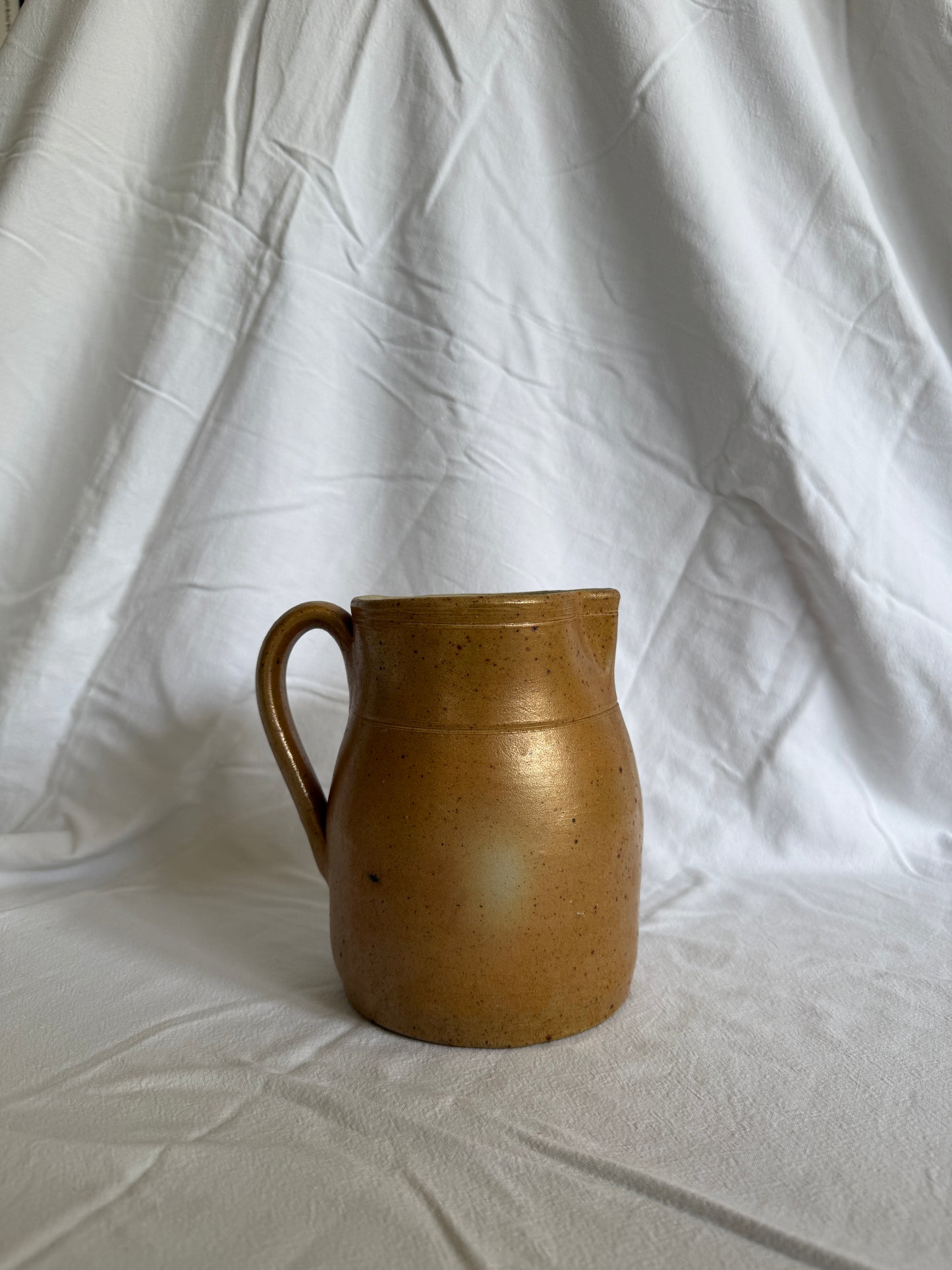 Handthrown stoneware jug