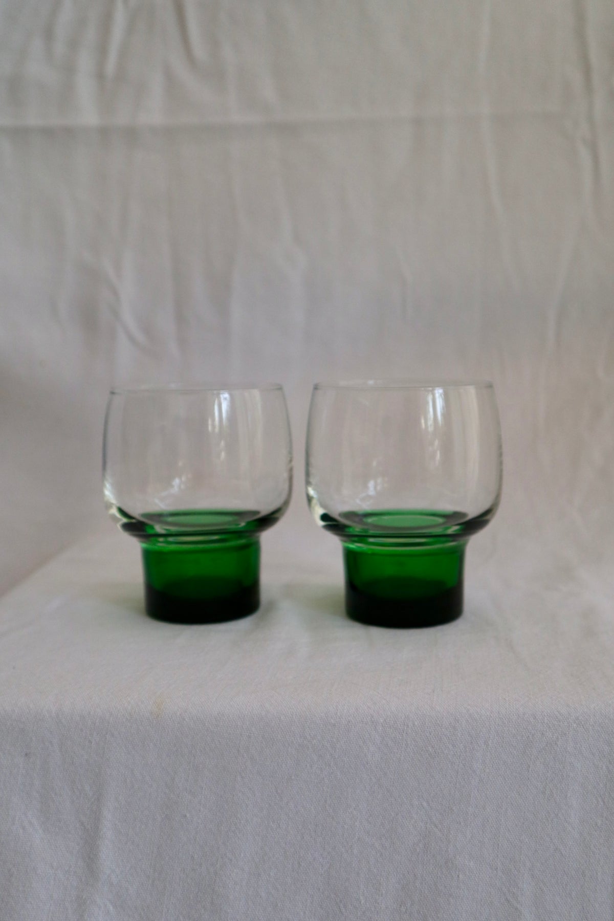 Set of 6 rare 1960s/70s French wine/cocktail glasses