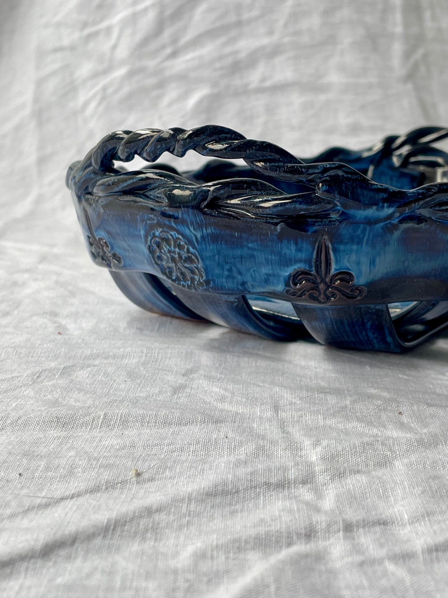 *SALE* Handmade ceramic basket