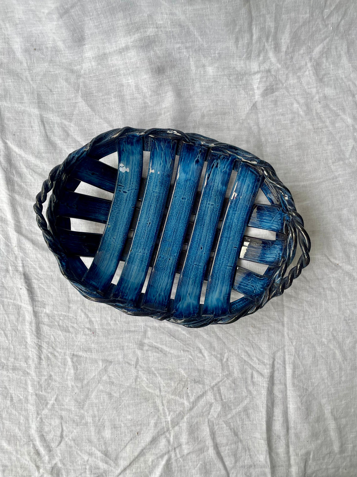 *SALE* Handmade ceramic basket