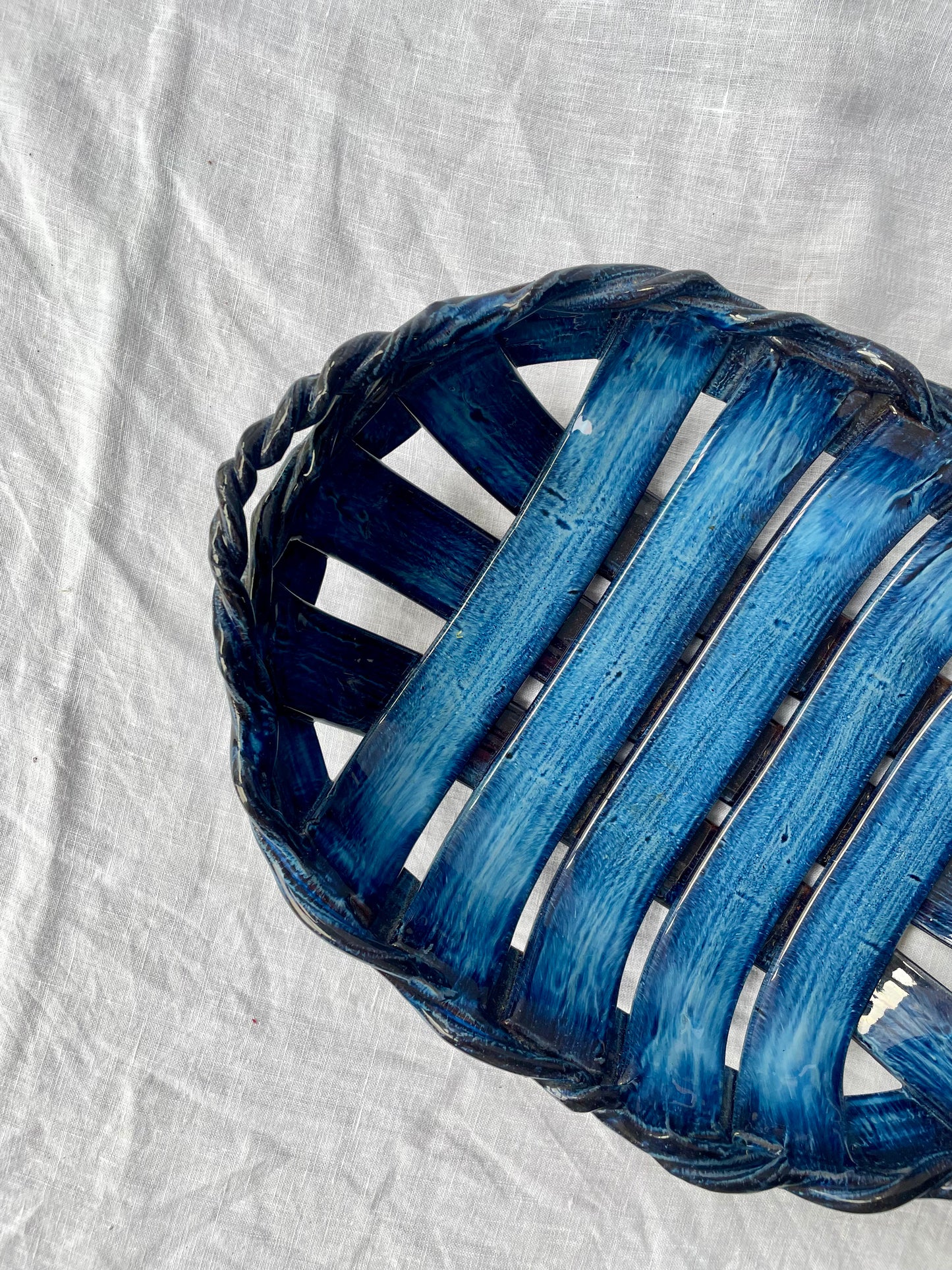 *SALE* Handmade ceramic basket