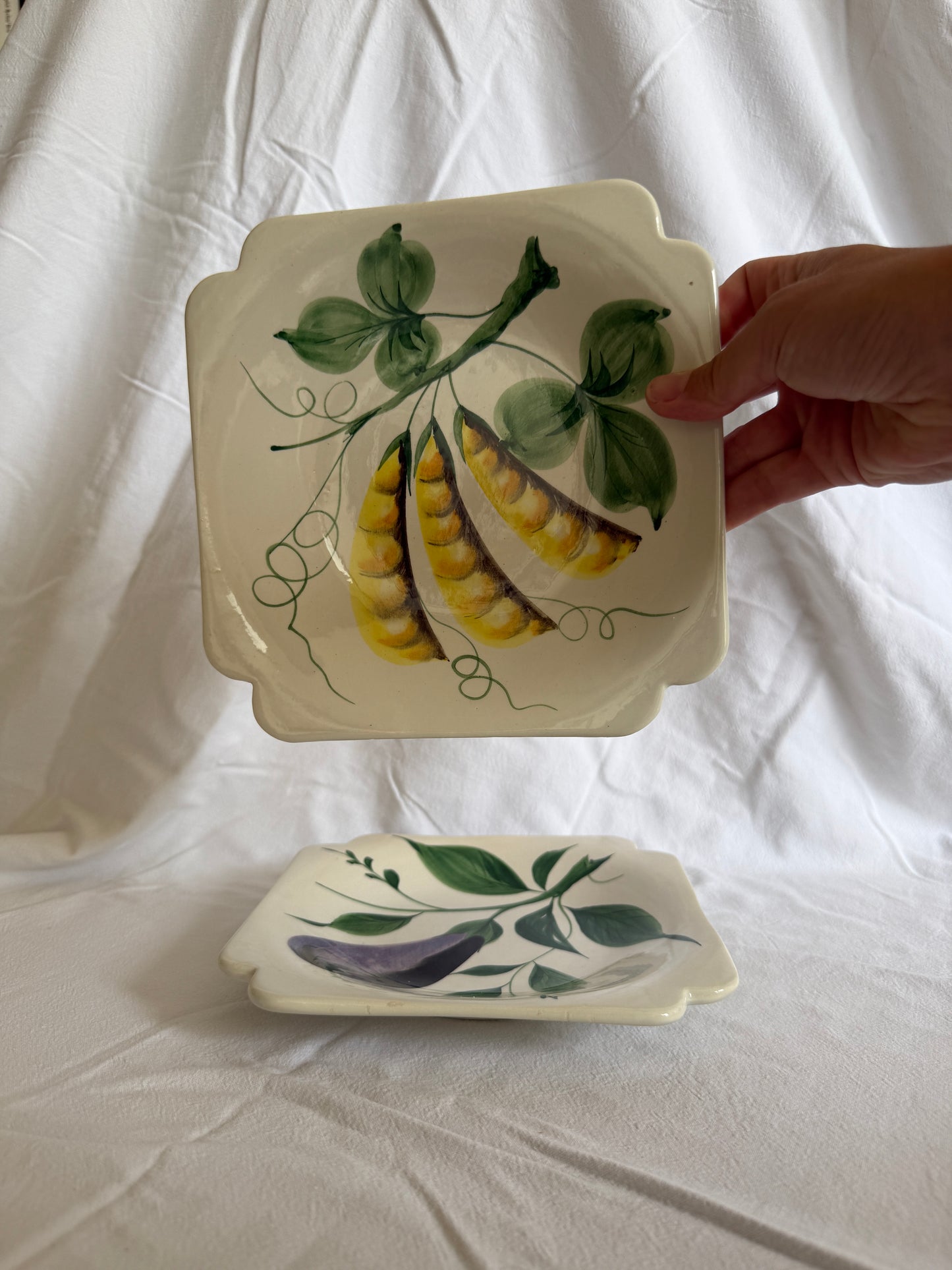 Handpainted plate set