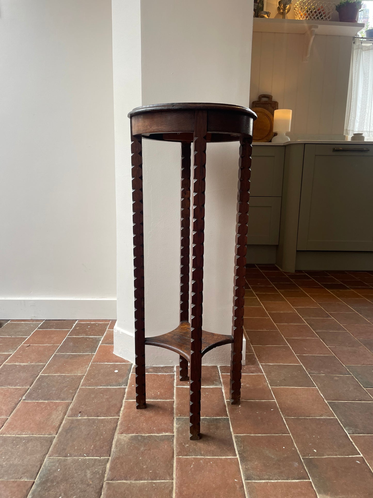 French notch-legged occasional table