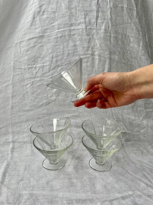 *SALE* Vintage dessert coupes