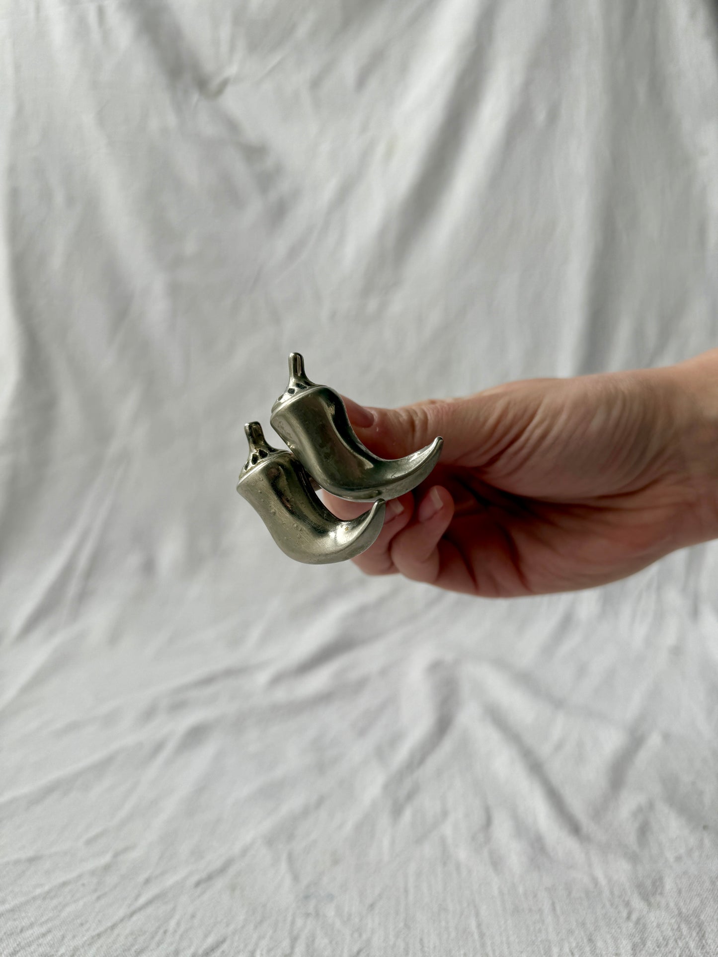 Pair of chilli pepper handles