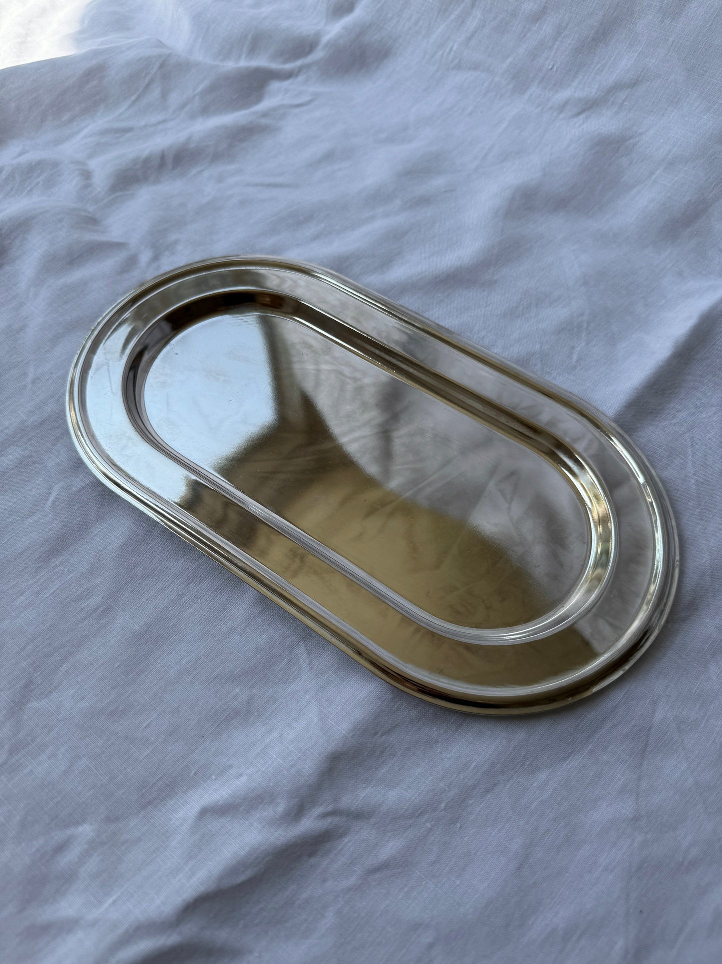 Silver plated tray