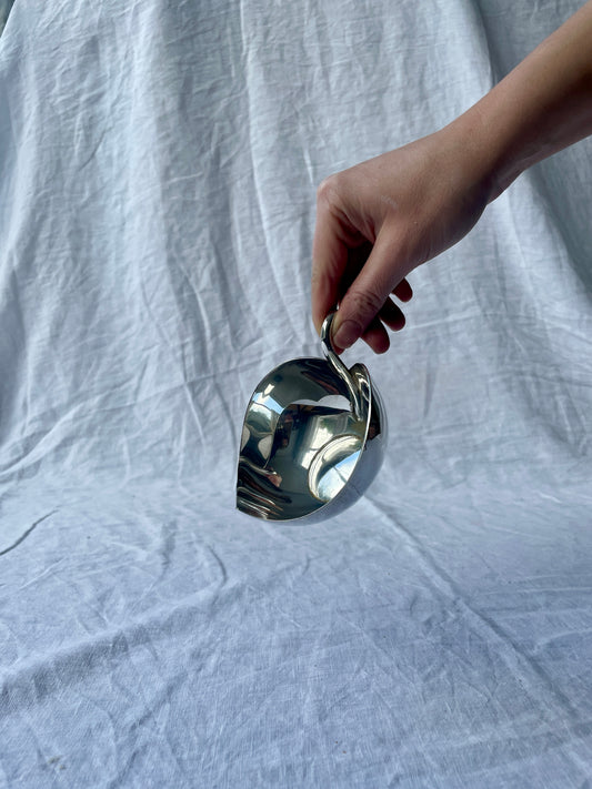 Rare French silver trinket dish