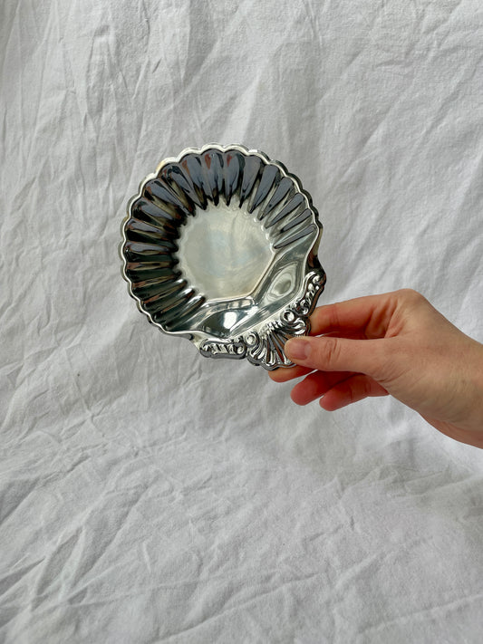 French Stainless Steel Shell Dish