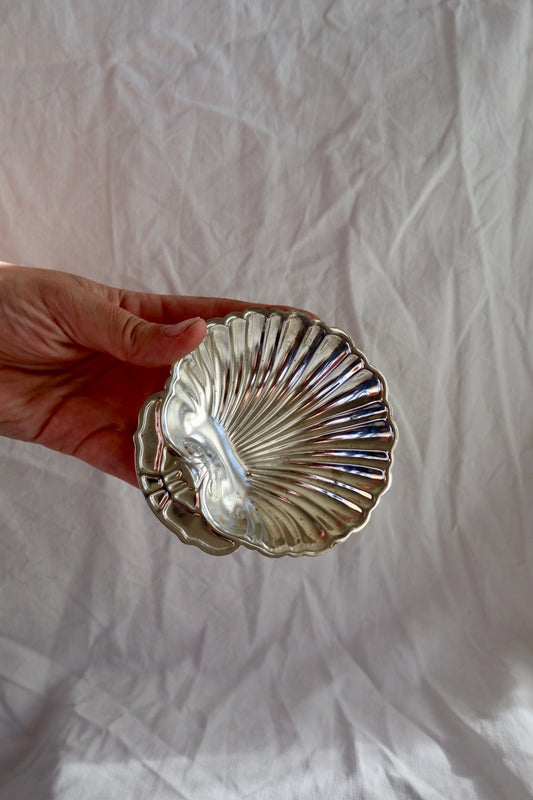 Silver plated trinket dish