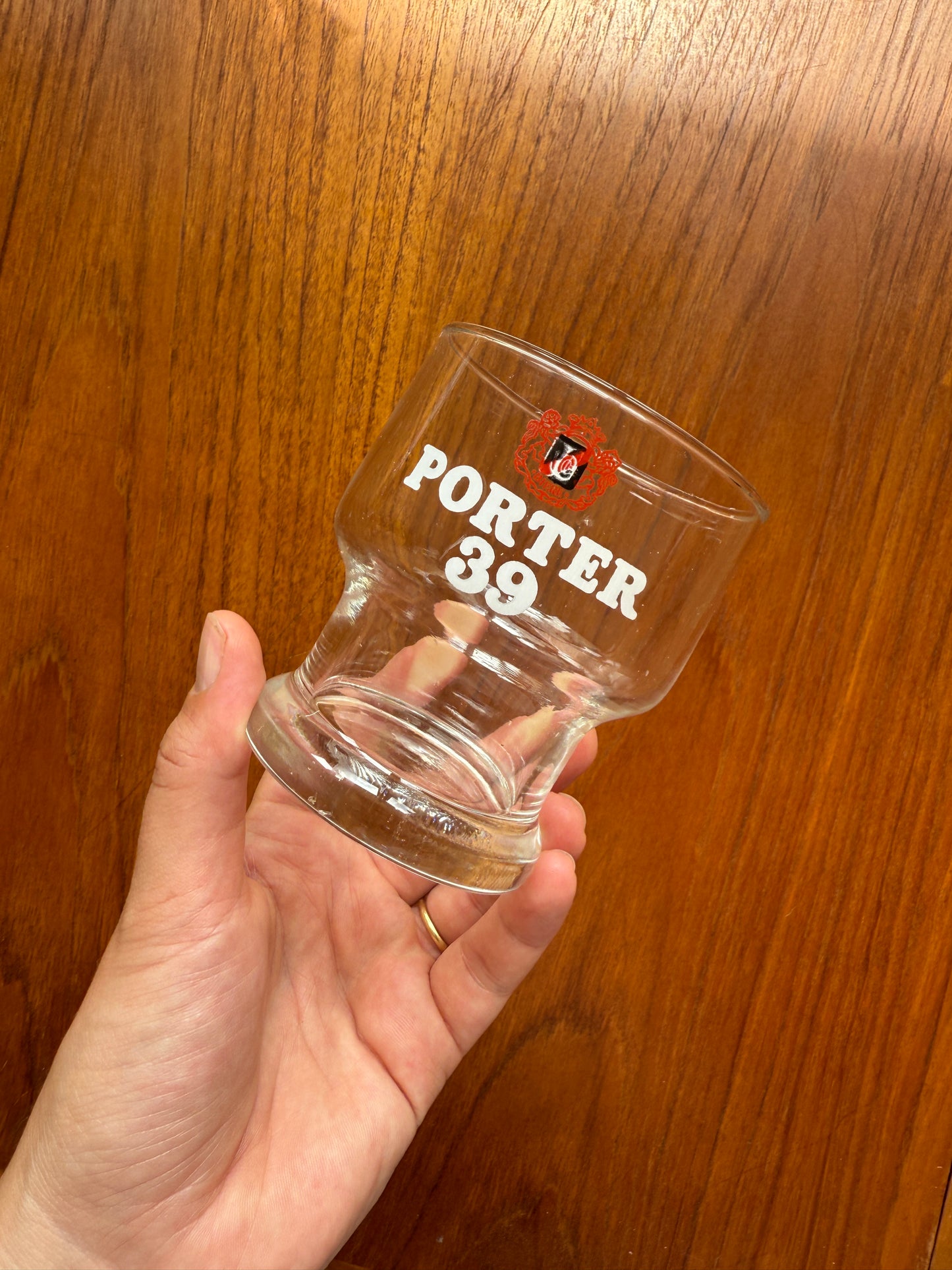 French porter glasses x6