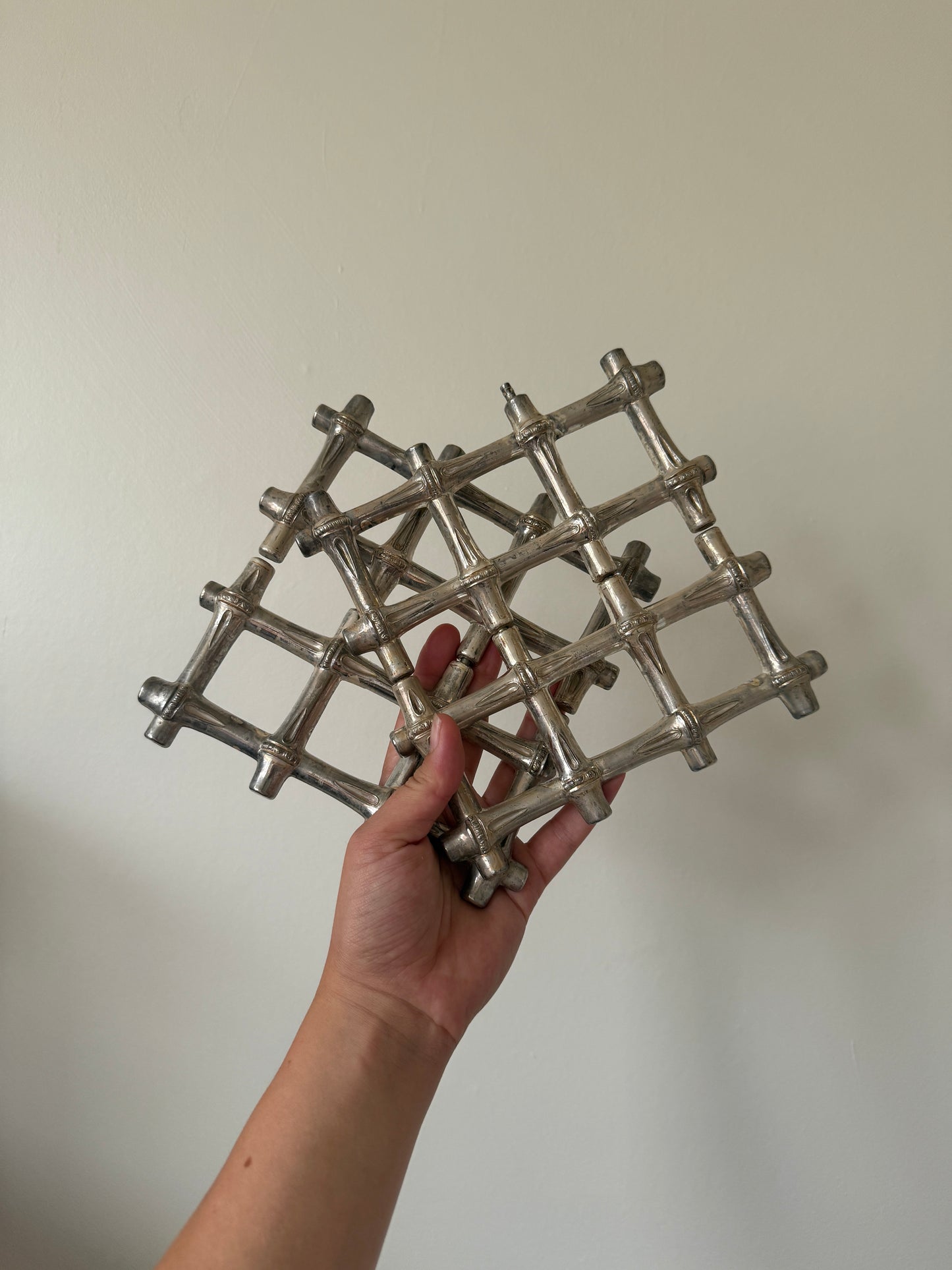 Pair bamboo trivets
