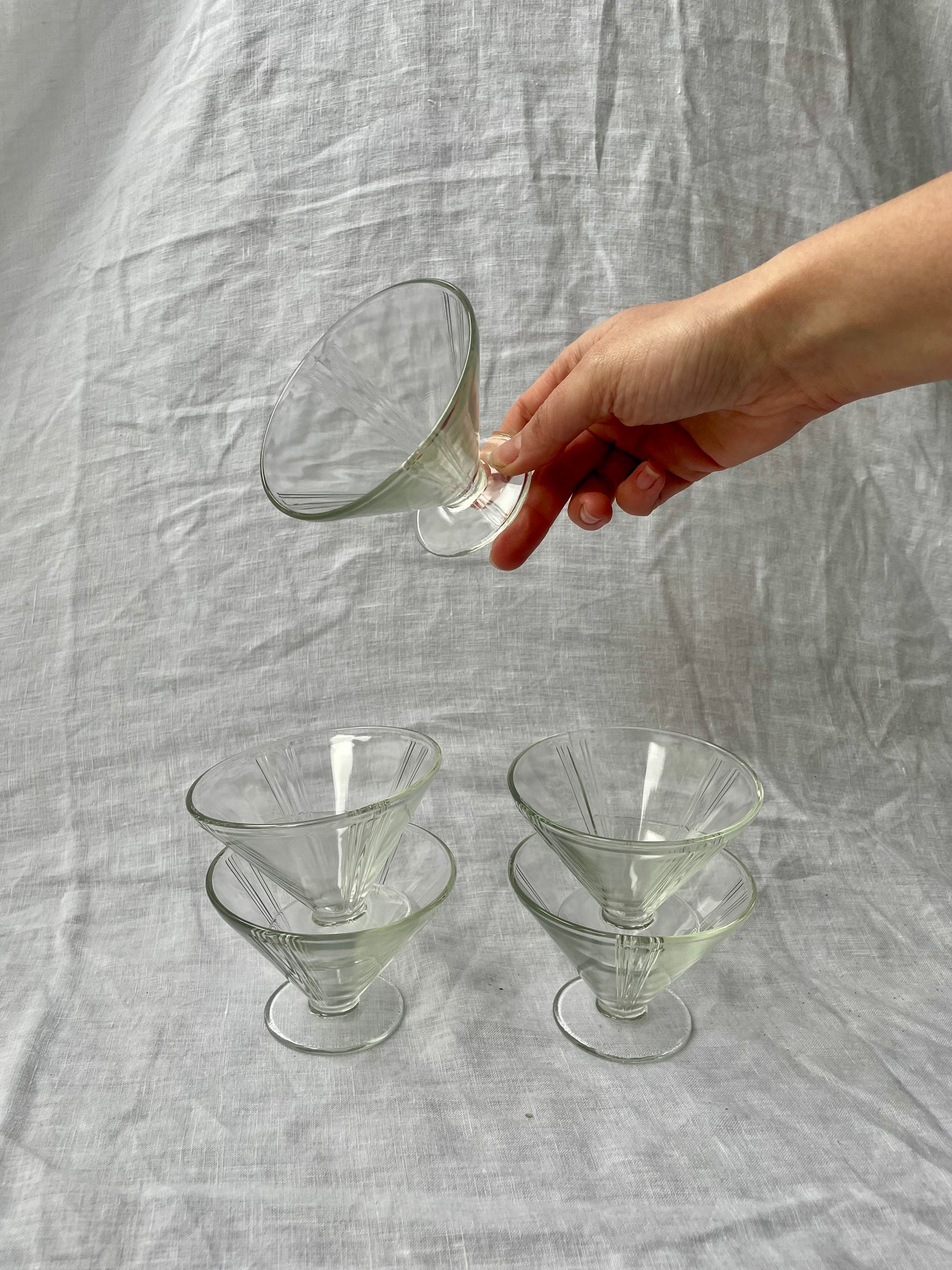 *SALE* Vintage dessert coupes