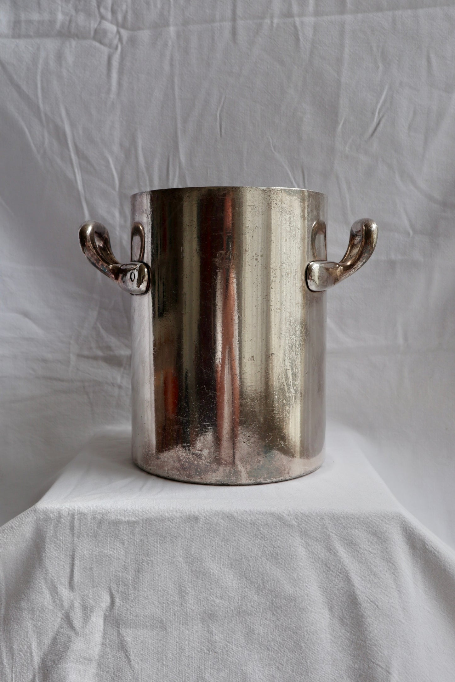 Antique French art nouveau wine cooler