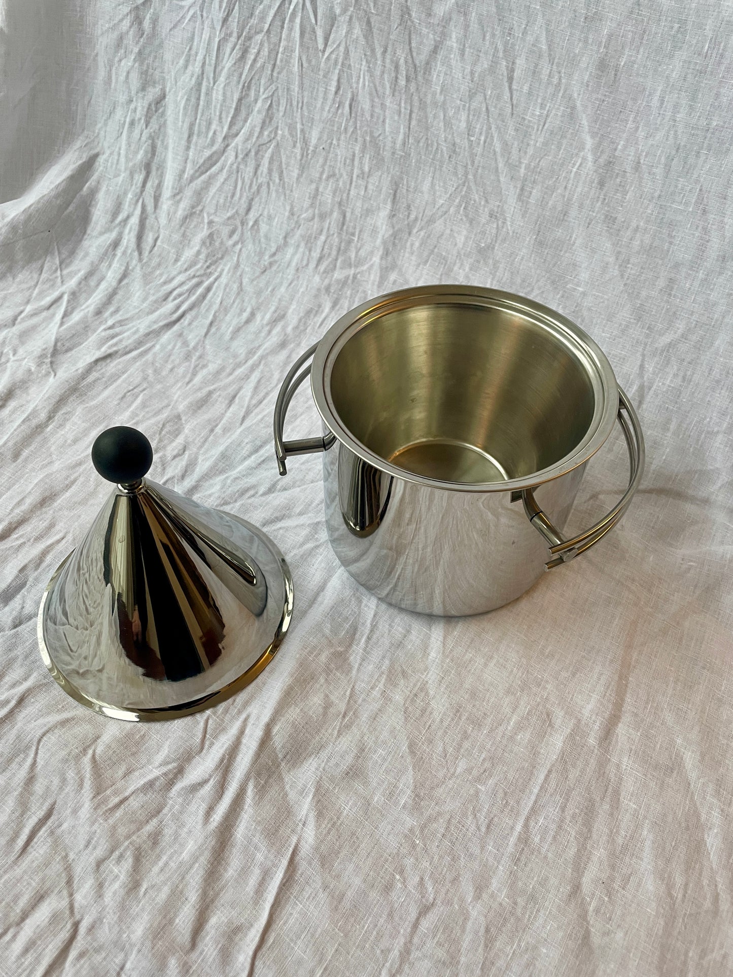 Danish stainless steel ice bucket