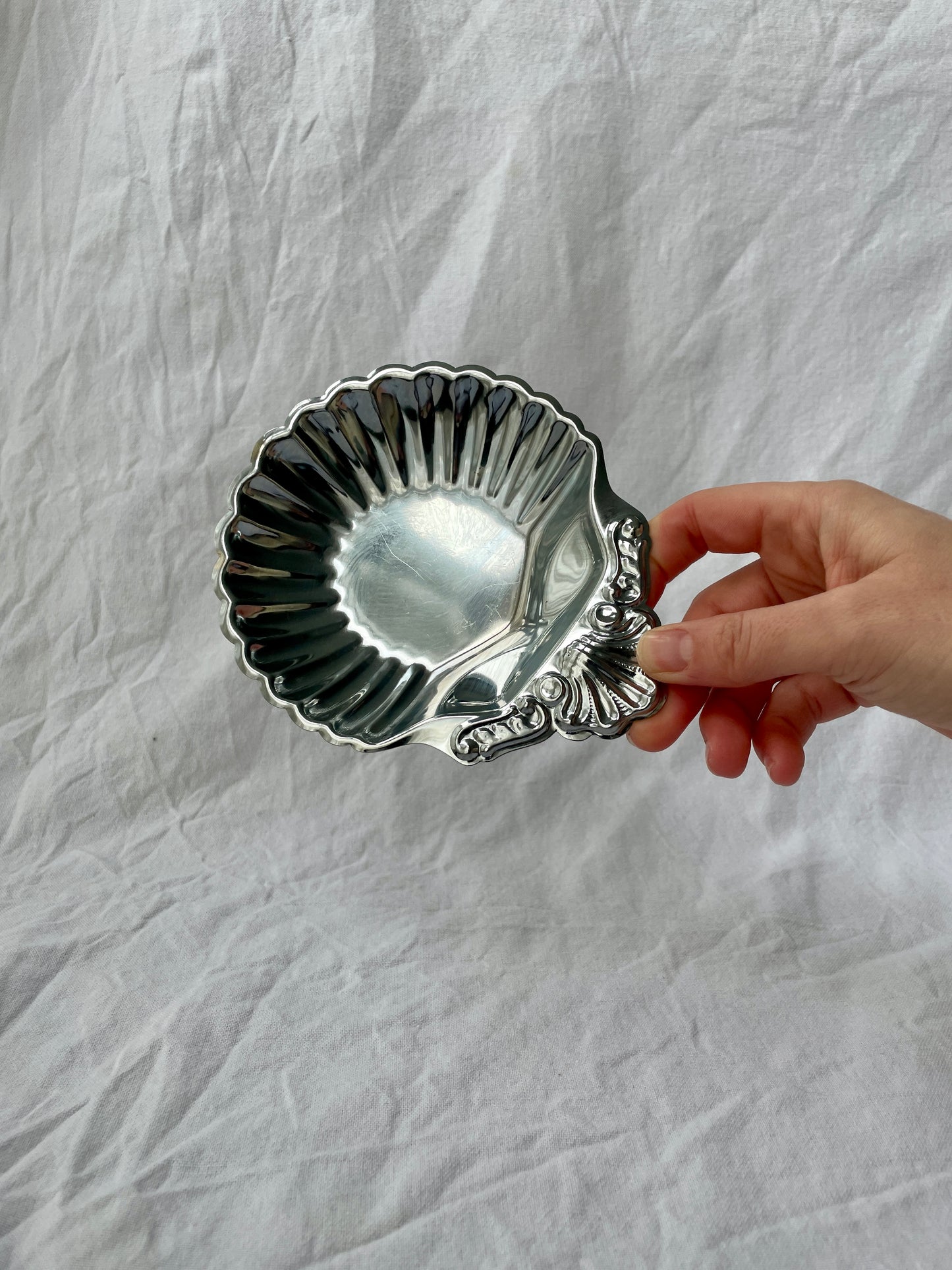 French Stainless Steel Shell Dish