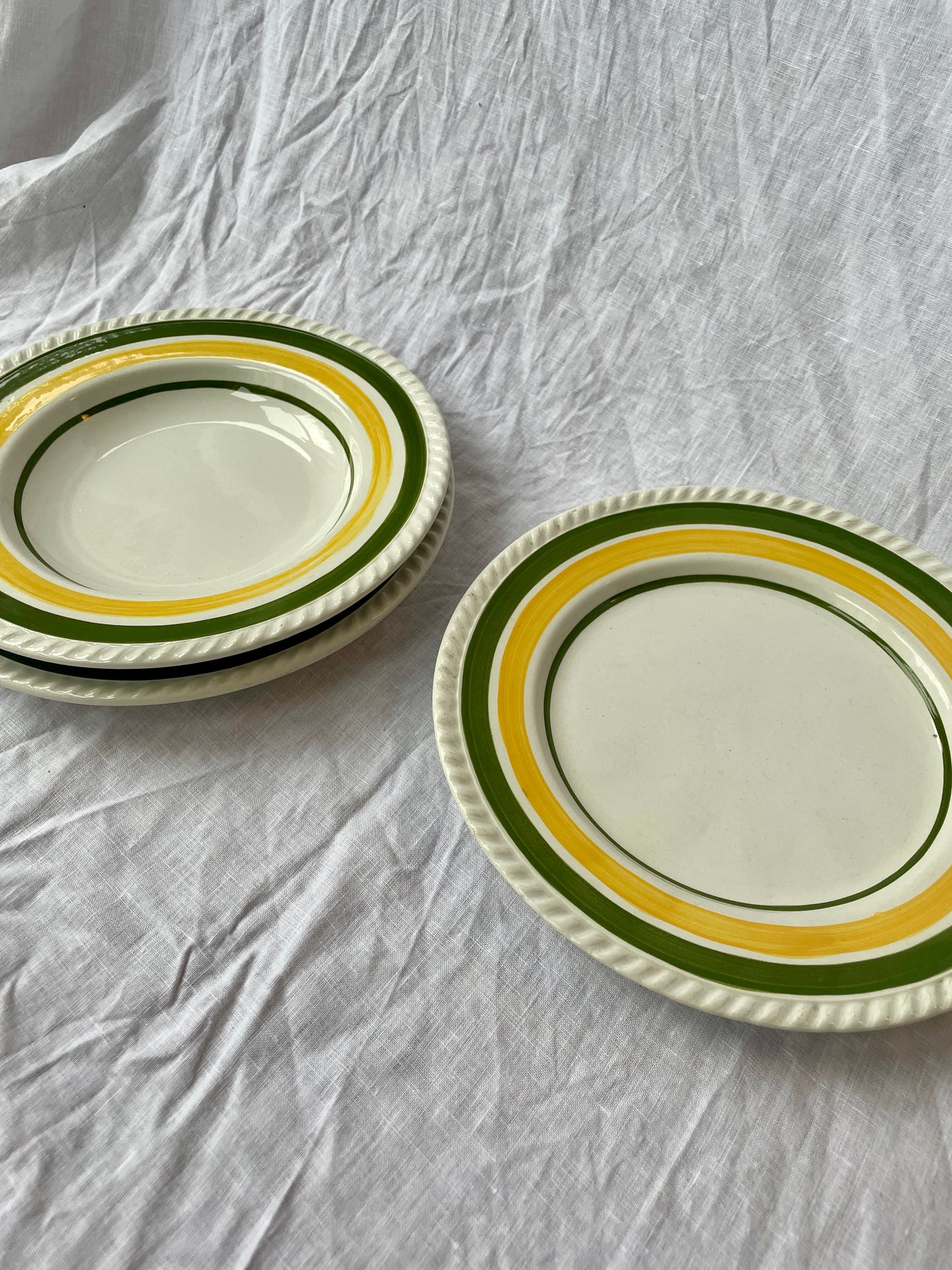 French vintage dishes