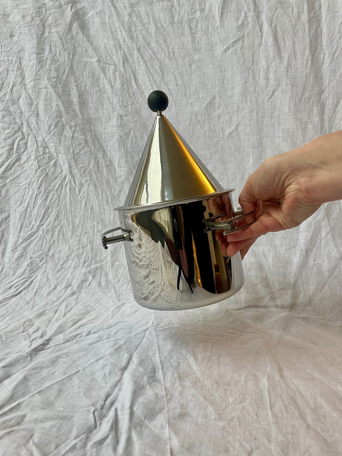 Danish stainless steel ice bucket