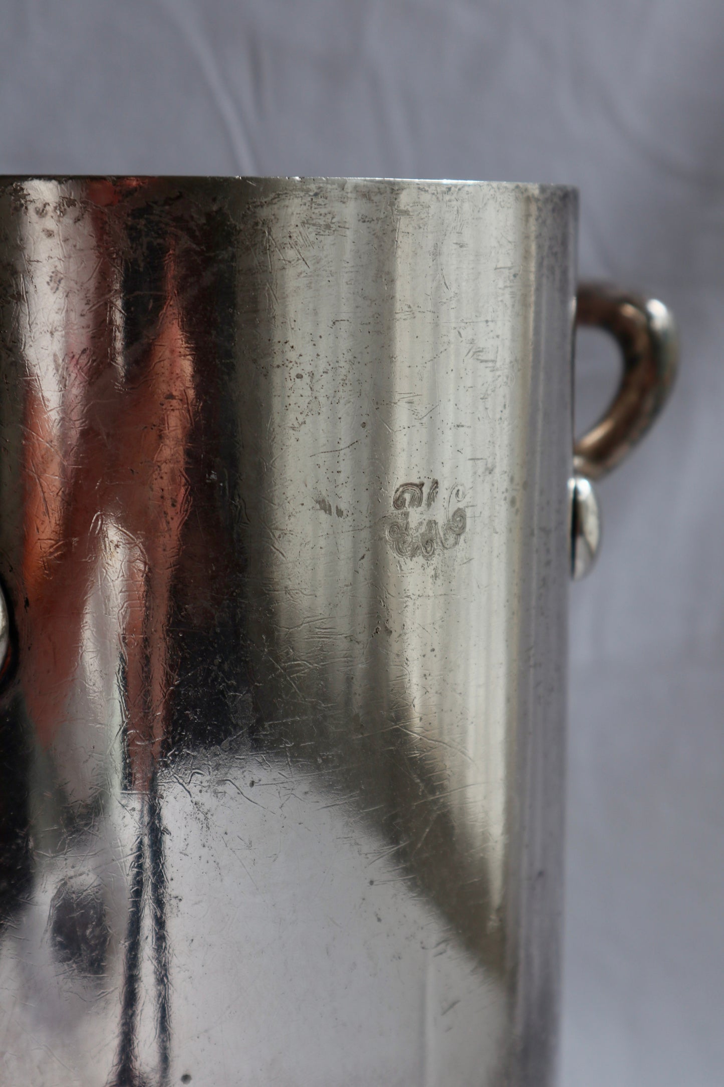 Antique French art nouveau wine cooler