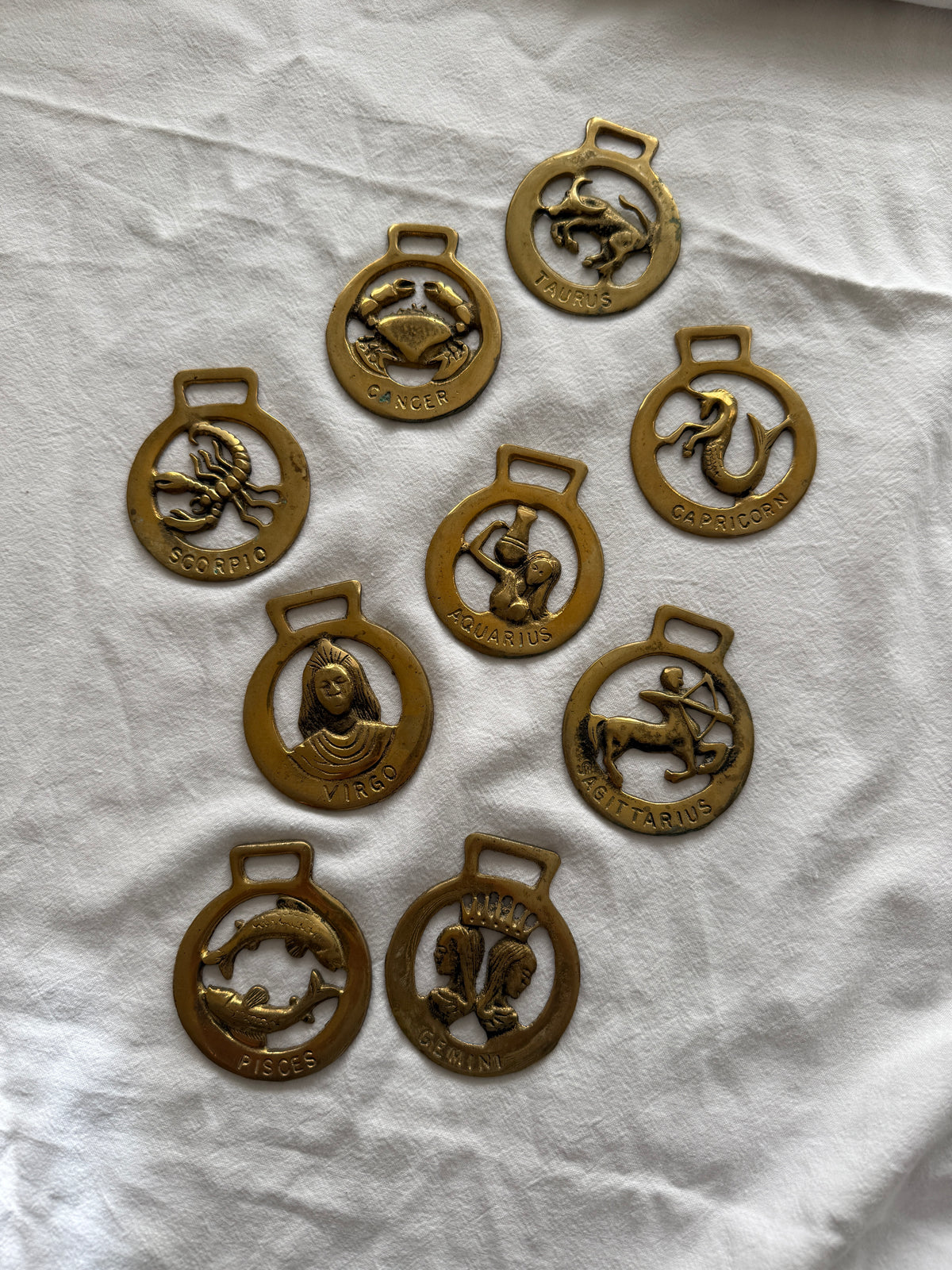 Capricorn horse brass