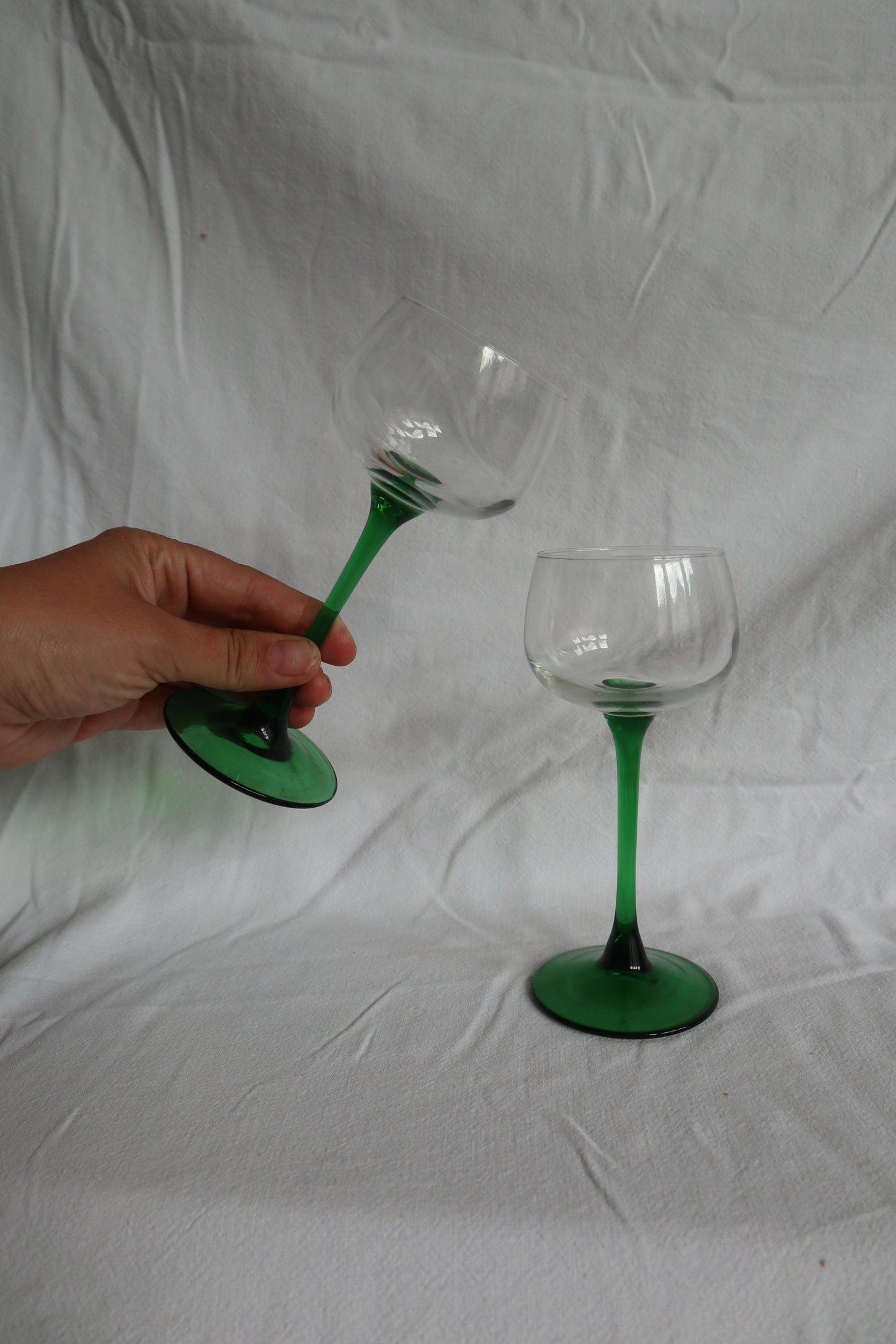 Set of 6 mid-century cocktail glasses